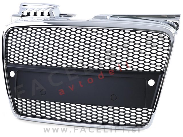 Audi A4 / B7 8E (04-08) / maska / kromirana (sijaj) / PDC