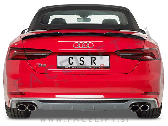 Audi A5 Cabrio / F5 (16- ) / spojler za prtljažnik / črni (mat)