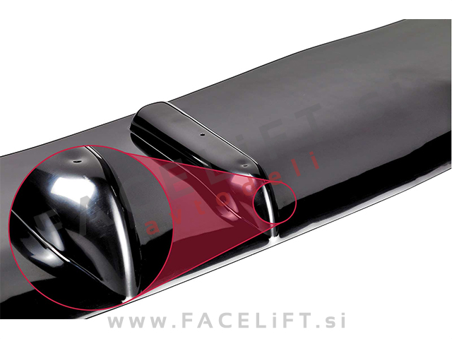 Audi A5 S line S5 F5 16- podaljšek sprednjega odbijača črni sijaj