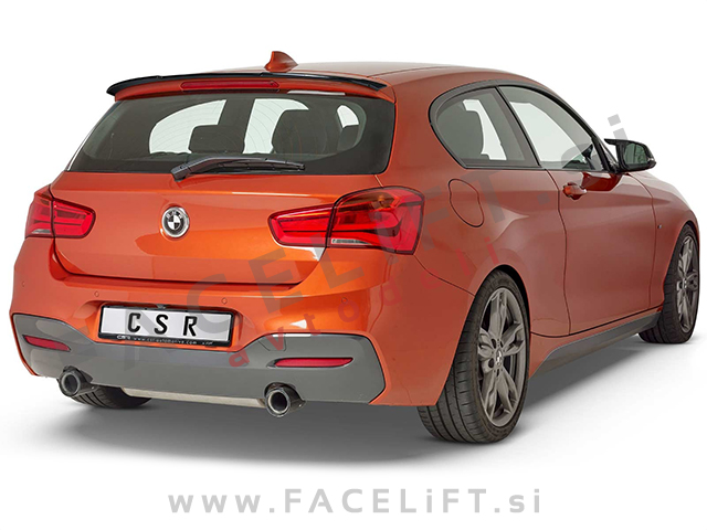 BMW 1 F20 F21 11-19 strešni spojler karbon (sijaj)