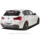 BMW 1 F20 F21 11-19 strešni spojler črni (sijaj)