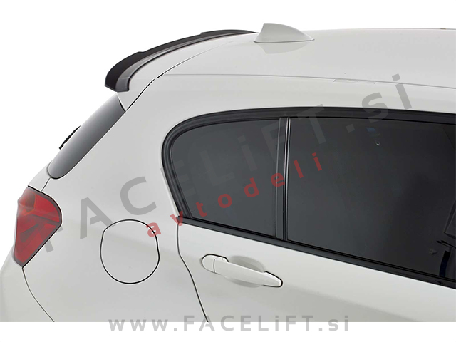 BMW 1 F20 F21 11-19 strešni spojler črni (sijaj)