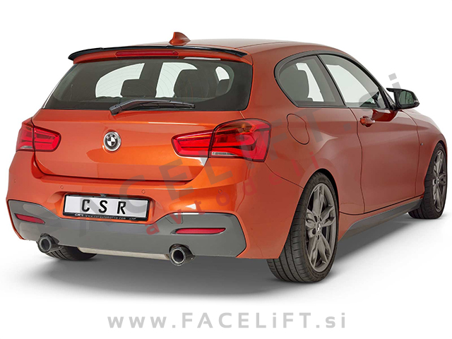 BMW 1 / F20 F21 (11-19) / strešni spojler / črni (mat)