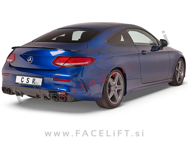 Mercedes C Coupe C205 14- spojler za prtljažnik črni (sijaj) Mercedes C Coupe C205 14- spojler za prtljažnik črni (sijaj)