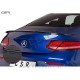 Mercedes C Coupe C205 14- spojler za prtljažnik črni (mat)