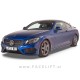 Mercedes C Coupe C205 14- spojler za prtljažnik črni (mat)