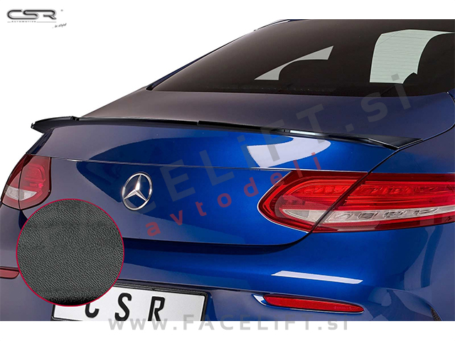 Mercedes C Coupe C205 14- spojler za prtljažnik črni (mat)