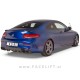 Mercedes C Coupe C205 14- spojler za prtljažnik črni (mat)