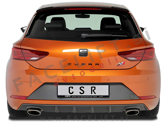 Seat Leon Cupra / 5F (17-20) / strešni spojler / črni (mat)