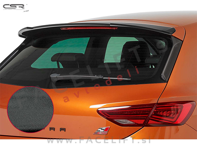Seat Leon Cupra / 5F (17-20) / strešni spojler / črni (mat) Seat Leon Cupra / 5F (17-20) / strešni spojler / črni (mat)
