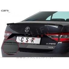 Škoda Superb Limuzina 3V 15- spojler za prtljažnik karbon (sijaj)