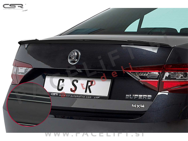 Škoda Superb Limuzina 3V 15- spojler za prtljažnik črni (mat) Škoda Superb Limuzina 3V 15- spojler za prtljažnik črni (mat)