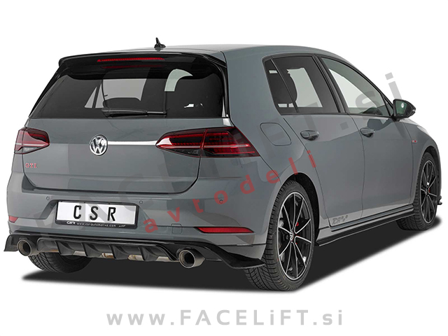 VW Golf 7 Hatchback 12-20 strešni spojler črni (sijaj)