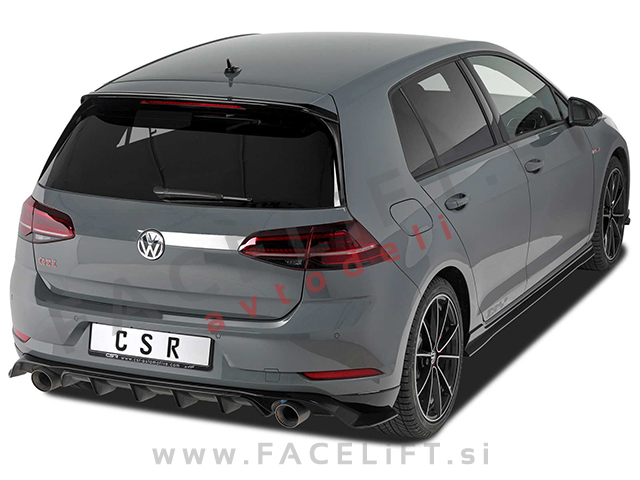 VW Golf 7 Hatchback 12-20 strešni spojler črni (sijaj)