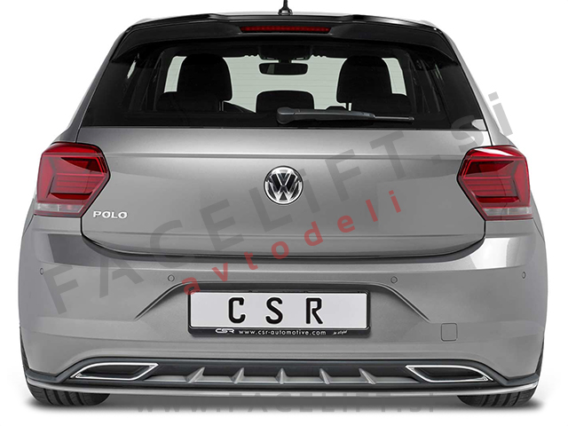 VW Polo GTI R-Line 17- strešni spojler karbon sijaj