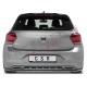 VW Polo GTI R-Line 17- strešni spojler črni mat