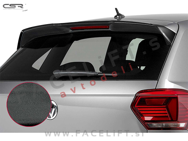 VW Polo GTI R-Line 17- strešni spojler črni mat
