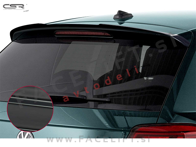 VW Polo Hatchback AW 17- strešni spojler črni (mat) VW Polo Hatchback AW 17- strešni spojler črni (mat)