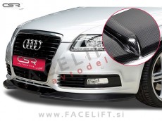 Audi A6 S line 4F C6 08-11 podaljšek sprednjega odbijača karbon sijaj