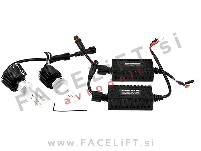 LED kit H1 Lumileds Luxeon ZES Philips 2x 30W (8000lm) 4300K CANBUS 12V 24V LED kit H1 Lumileds Luxeon ZES Philips 2x 30W (8000lm) 4300K CANBUS 12V 24V