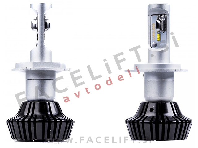 LED kit H4 Lumileds Luxeon ZES Philips 2x 30/60W (8000lm) 6000K CANBUS 12V 24V LED kit H4 Lumileds Luxeon ZES Philips 2x 30/60W (8000lm) 6000K CANBUS 12V 24V