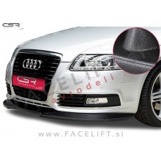Audi A6 S line 4F C6 08-11 podaljšek sprednjega odbijača črni mat Audi A6 S line 4F C6 08-11 podaljšek sprednjega odbijača črni mat