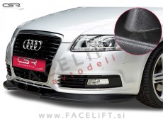 Audi A6 S line 4F C6 08-11 podaljšek sprednjega odbijača črni mat Audi A6 S line 4F C6 08-11 podaljšek sprednjega odbijača črni mat