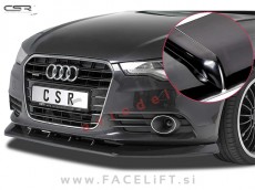 Audi A6 4G C7 11-14 podaljšek sprednjega odbijača črni (sijaj) Audi A6 4G C7 11-14 podaljšek sprednjega odbijača črni (sijaj)