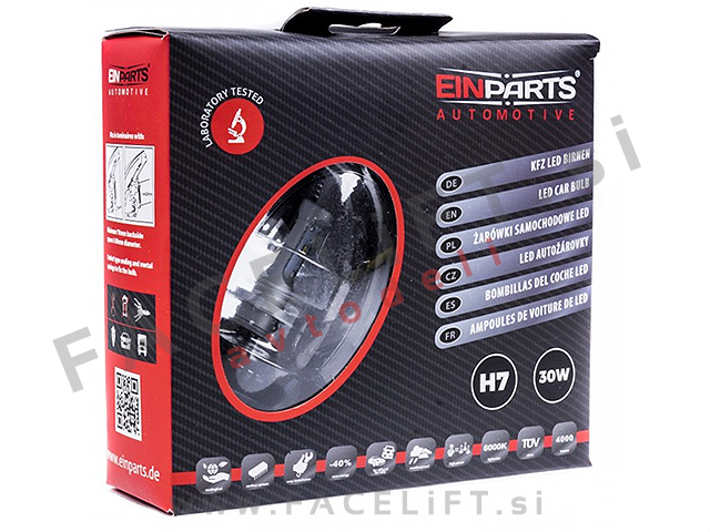 LED kit H7 Lumileds Luxeon ZES Philips 2x 30W (2x 4000lm) 6000K CANBUS 12V 24V LED kit H7 Lumileds Luxeon ZES Philips 2x 30W (2x 4000lm) 6000K CANBUS 12V 24V
