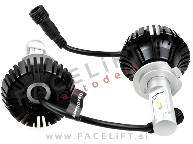 LED kit H7 Lumileds Luxeon ZES Philips 2x 30W (2x 4000lm) 4300K CANBUS 12V 24V LED kit H7 Lumileds Luxeon ZES Philips 2x 30W (2x 4000lm) 4300K CANBUS 12V 24V