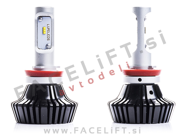LED kit H11 Lumileds Luxeon ZES Philips 2x 30W (2x 4000lm) 6000K CANBUS 12V 24V