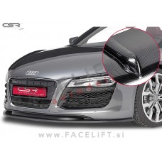 Audi R8 / 42 (07-15) / podaljšek sprednjega odbijača / karbon (sijaj)