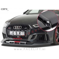 Audi RS3 / 8V (15- ) / podaljšek sprednjega odbijača / karbon (sijaj)