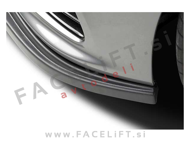 Audi RS3 / 8V (15- ) / podaljšek sprednjega odbijača / črni (mat)