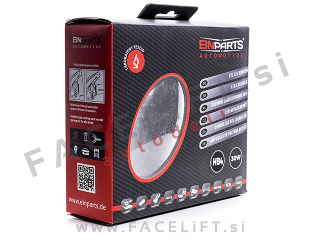 LED kit HB4 (9006) Lumileds Luxeon ZES Philips 2x 30W (2x 4000lm) 6000K CANBUS 12V 24V