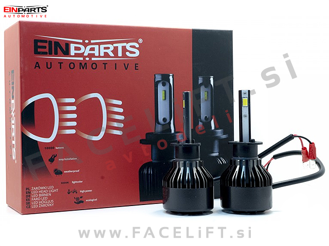 LED kit H1 Flip Chip 2x 34W (2x 5000lm) 6000K CANBUS 12V 24V