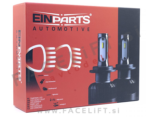 LED kit H4 Flip Chip 2x 68W (2x 10000lm) 6000K CANBUS 12V 24V