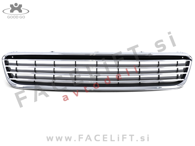 Audi A3 / 8L (00-03) / maska / črna kromirana (sijaj)