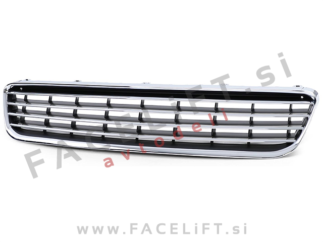 Audi A3 / 8L (00-03) / maska / črna kromirana (sijaj)