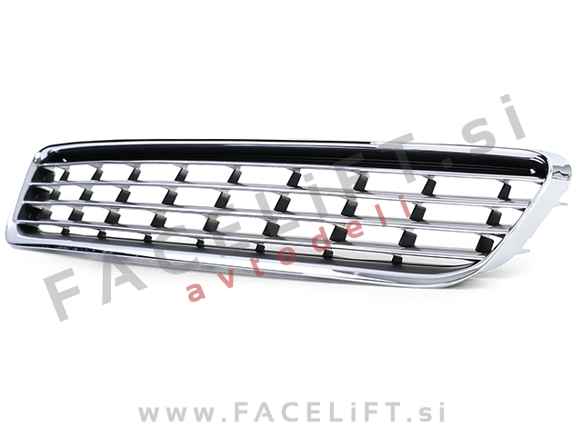 Audi A3 / 8L (00-03) / maska / črna kromirana (sijaj)