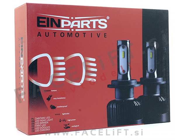 LED kit HB3 (9005) Flip Chip 2x 34W (2x 5000lm) 6000K CANBUS 12V 24V