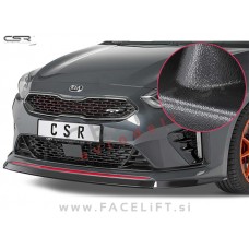 Kia Ceed GT / CD (18- ) / podaljšek sprednjega odbijača / črni (mat) Kia Ceed GT / CD (18- ) / podaljšek sprednjega odbijača / črni (mat)