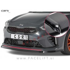 Kia Ceed GT / CD (18- ) / podaljšek sprednjega odbijača / karbon (sijaj)