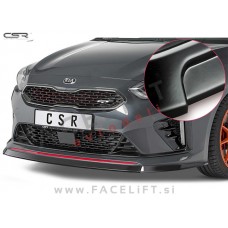 Kia Ceed GT / CD (18- ) / podaljšek sprednjega odbijača / črni (mat)
