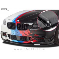 BMW 5 F10 F11 10-17 podaljšek sprednjega odbijača karbon (sijaj)
