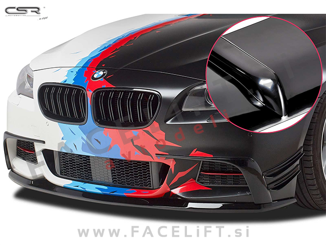 BMW 5 F10 F11 10-17 podaljšek sprednjega odbijača črni (sijaj) BMW 5 F10 F11 10-17 podaljšek sprednjega odbijača črni (sijaj)