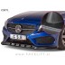 Mercedes C AMG Line / W205 (14-18) / podaljšek sprednjega odbijača / črni (mat)