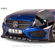 Mercedes C AMG Line / W205 (14-18) / podaljšek sprednjega odbijača / črni (sijaj)