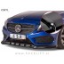 Mercedes C AMG Line / W205 (14-18) / podaljšek sprednjega odbijača / črni (sijaj)