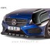 Mercedes C AMG Line / W205 (14-18) / podaljšek sprednjega odbijača / črni (mat)